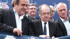Michel Platini et Noël Le Graët