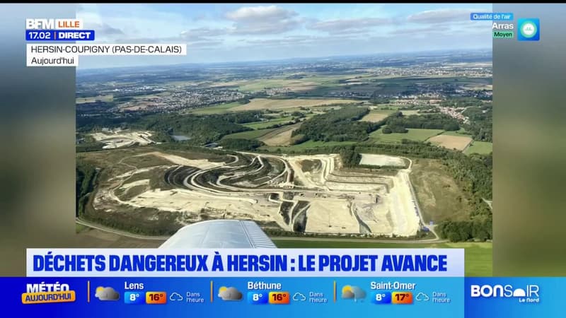 Hersin-Coupigny: la demande d'autorisation du projet de stockage de déchets dangereux déposée, la population s'inquiète