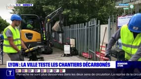 À Lyon, la ville teste les chantiers décarbonés