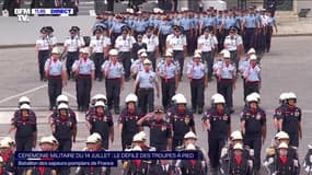 Défilé du 14-Juillet 2020 sur la place de la Concorde