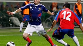 Carlos et Brigitte Valbuena, deux des plus fervents supporteurs du joueur de l'équipe de France.