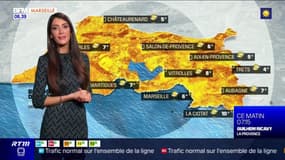 Météo Provence: une matinée plutôt fraîche, avant le retour de la douceur dans l'après-midi, 19°C prévus à Marseille