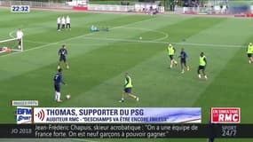 Thomas, supporter du #PSG et fan de l'After evoque Deschamps
