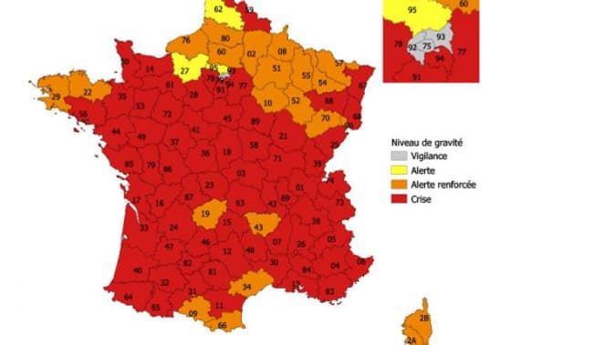 93 départements concernés par des restrictions d'eau