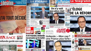 Les Unes de la presse nationale et régionale sont globalement critiques vendredi 7 novembre, au lendemain du face à face de François Hollande, sur TF1, avec les Français