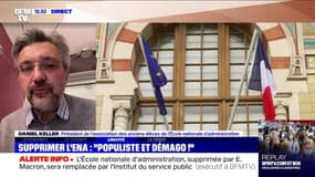 Daniel Keller sur la suppression de l’ENA: “Populiste et démago !” - 08/04