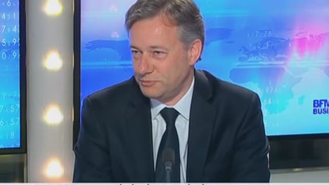 Marc Lelandais, l'ex-PDG de Vivarte, sur BFM Business en avril 2014.