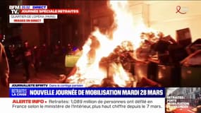 Paris: situation à nouveau tendue dans le quartier de l'Opéra