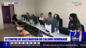 Le centre de Caluire, 3ème plus grand centre de vaccination de la Métropole