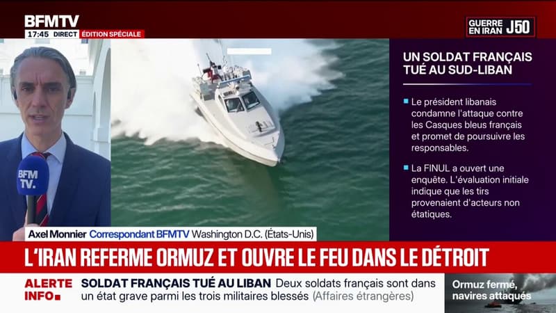 Fermeture du détroit d'Ormuz: que faut-il comprendre des dernières déclarations de Donald Trump?