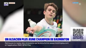 Badminton: l'Alsacien Alex Lanier plus jeune joueur à remporter un tournoi senior