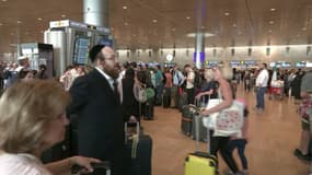 L'aéroport de Tel-Aviv, en Israël