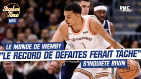 NBA - Wembanyama: "Le record de 16 défaites consécutives des Spurs ferait tâche" estime Brun 