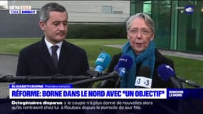 Réforme des retraites: Borne et Darmanin en visite dans le Nord pour rencontrer des salariés