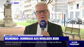 "Il faudra tous aller aux Invalides": Thierry Frémaux estime que l'hommage national à Jean-Paul Belmondo est "mérité"