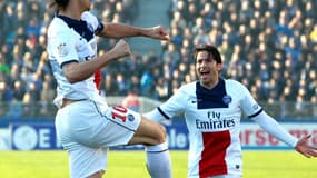 La joie de Zlatan et Maxwell