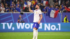 Olivier Giroud lors de France-Autriche, le 17 juin 2024 à l'Euro