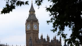 La Tour Elizabeth, au palais de Westminster, siège du Parlement britannique. 