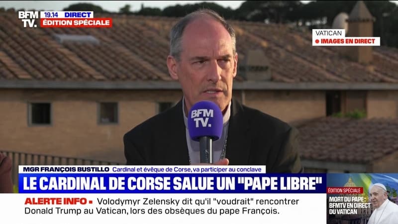 Mort du pape François: pour le cardinal de Corse, il était 