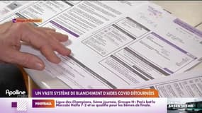 Un vaste système de blanchiment d'aides Covid détournées 