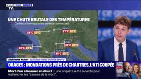 Story 5 : Orages, inondations près de Chartres, l'autoroute A11 coupée - 20/08