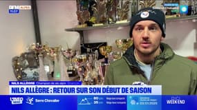 Le Briançonnais Nils Allègre "content" de son début de saison aux Mondiaux de ski