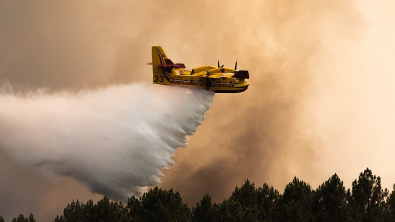 DIRECT. Incendies en France: en proie aux flammes, la Gironde et les Landes s'apprêtent à vivre un "fort pic de chaleur"
