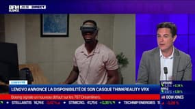 Julien Levy (Lenovo EMEA) : Lenovo annonce la disponibilité de son casque ThinkReality VRX - 06/06