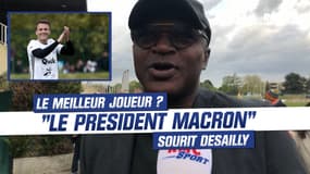 Variétés Club de France : Le meilleur joueur ? "Le Président" sourit Desailly