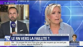 RN: "C'est une rentrée difficile financièrement, mais politiquement intéressante", dit Sébastien Chenu