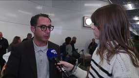 Un ressortissant français évacué de la bande de Gaza témoigne au micro de BFMTV, le 5 novembre 2023