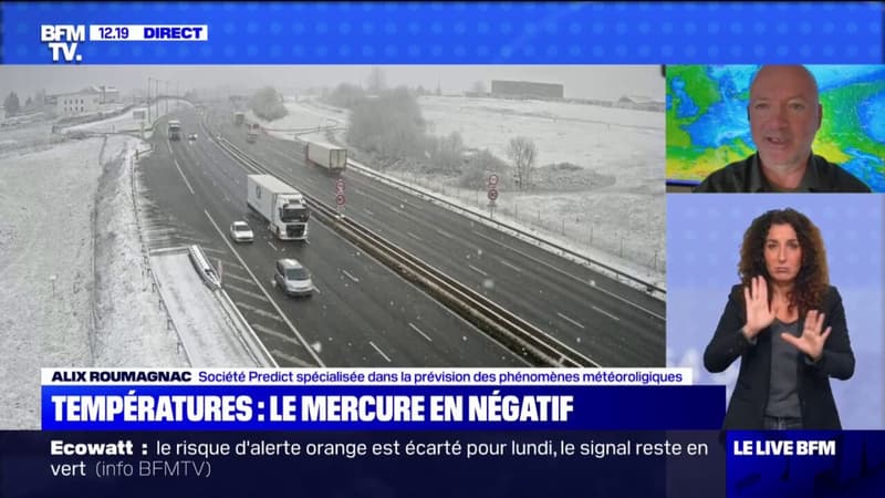 Un "épisode de neige" sur la France attendu mardi