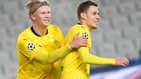 Erling Haaland et Thorgan Hazard