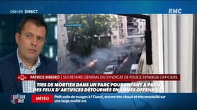 Tirs de mortiers dans un parc pour enfants à Paris, probablement une rixe entre bandes 