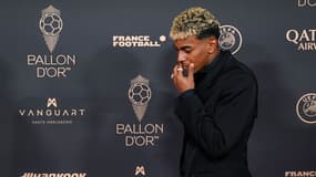 Lamine Yamal lors de la cérémonie du Ballon d'or, le 22 septembre 2025