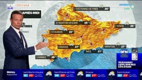 Météo Nice Côte d'Azur: des nuages ce mercredi avec un risque d'averses orageuses