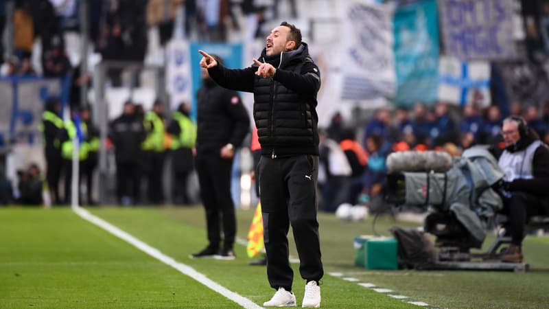 OM: pour réveiller une équipe trop irrégulière, De Zerbi attend plus de ses leaders