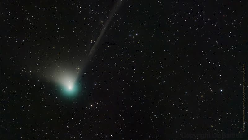 La comète "C/2022 E3 (ZTF)", dont la dernière visite date de 50.000, va passer près du Soleil cette semaine et pourrait être visible à l'oeil nu fin janvier.
