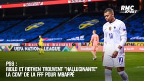 PSG : Riolo et Rothen jugent la communication de la FFF "hallucinante" pour Mbappé