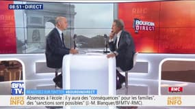 Jean-Michel Blanquer: "On va faire un travail avec la CNIL sur la vidéosurveillance. S'il y a des problèmes de sécurité, il faut les résoudre."