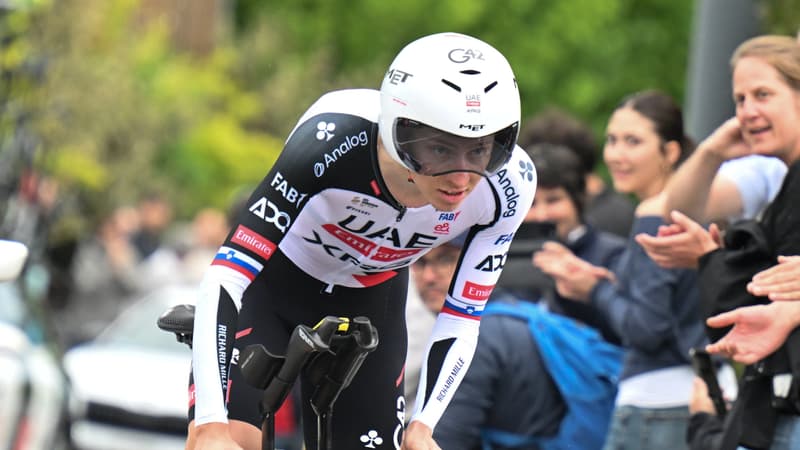 Tadej Pogacar lors du prologue du Tour de Romandie le 28 avril 2026 2278063