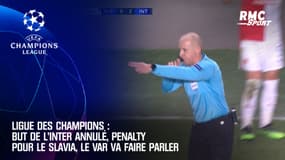 Ligue des champions : But de l'Inter annulé, penalty pour le Slavia, le VAR va faire parler