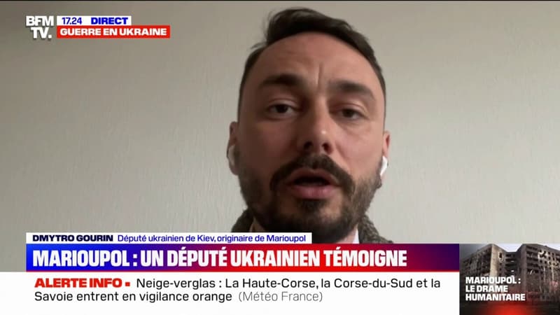 Dmytro Gourin, député de Kiev: L’évacuation de Marioupol n’a pas lieu en réalité