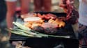 Un barbecue - Illustration