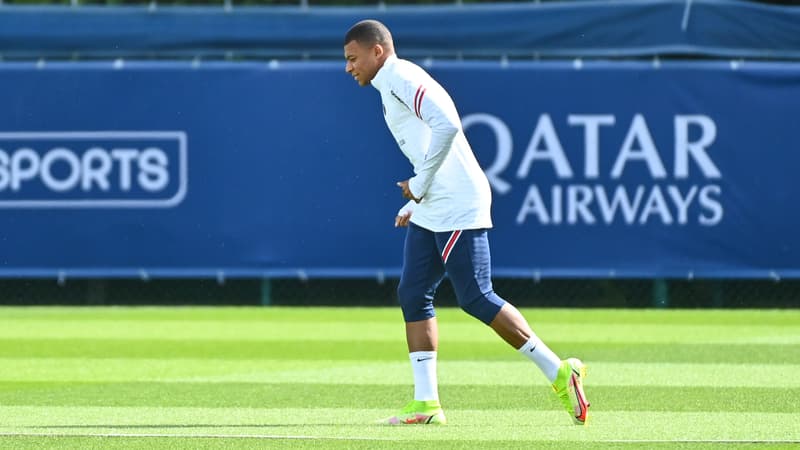 PSG: Mbappé a repris la course après sa blessure