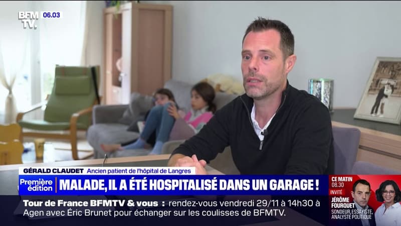 Ce patient a été hospitalisé dans le garage d'un hôpital faute de place