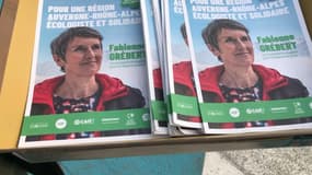 Fabienne Grébert, candidate écologiste à la présidence de la région Aura