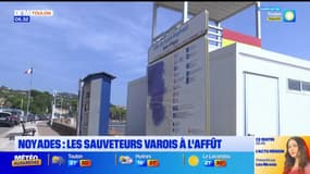 Saint-Raphaël: les sauveteurs restent à l'affût des risques de noyade