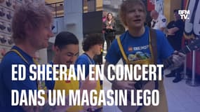 Ed Sheeran fait une apparition surprise dans un Lego Store et tease son prochain album