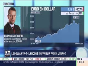 François De Curel (Edmond de Rothschild AM) : le dollar va-t-il encore s'affaiblir face à l'euro ? - 04/08